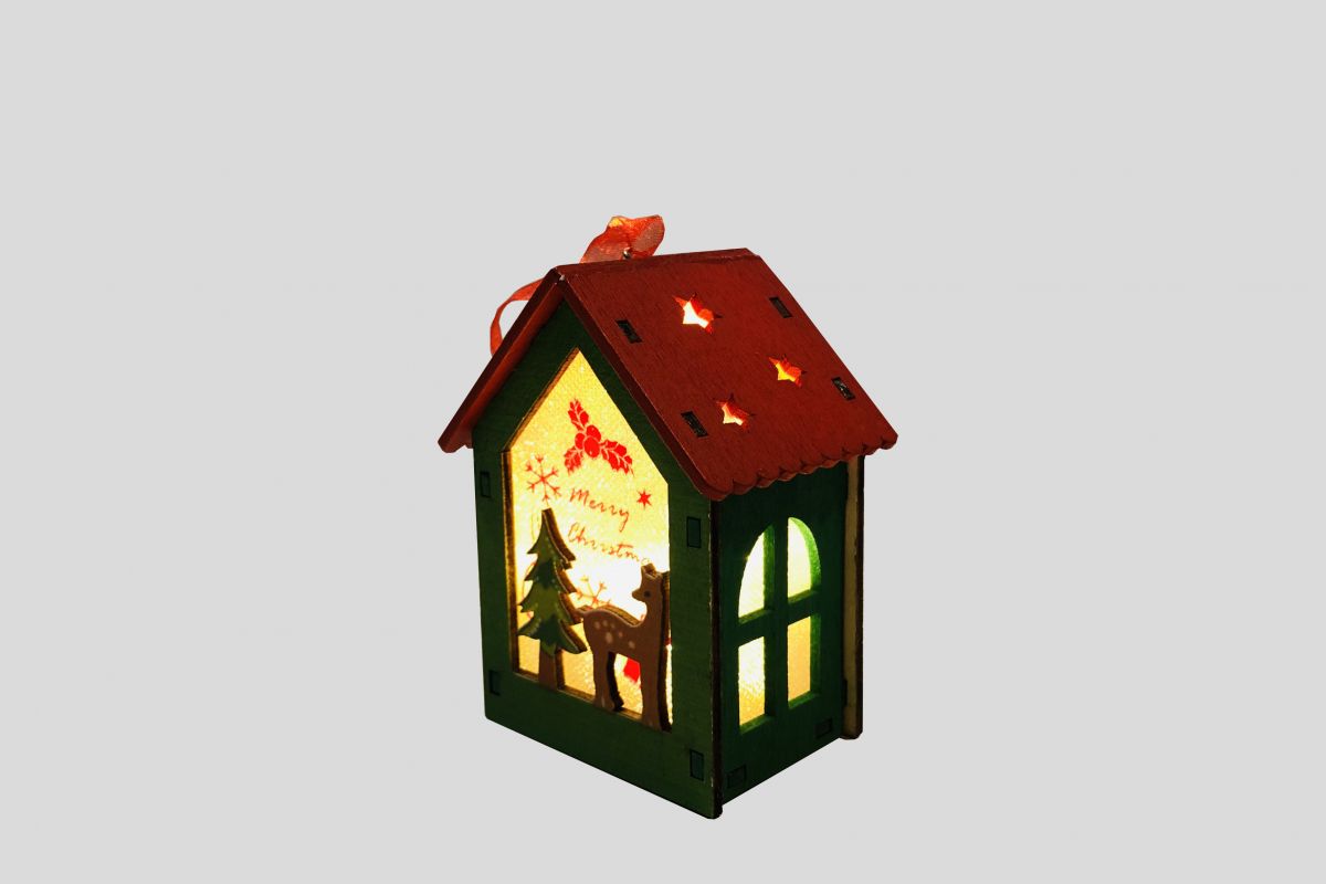 Dísz- Merry Christmas őzike