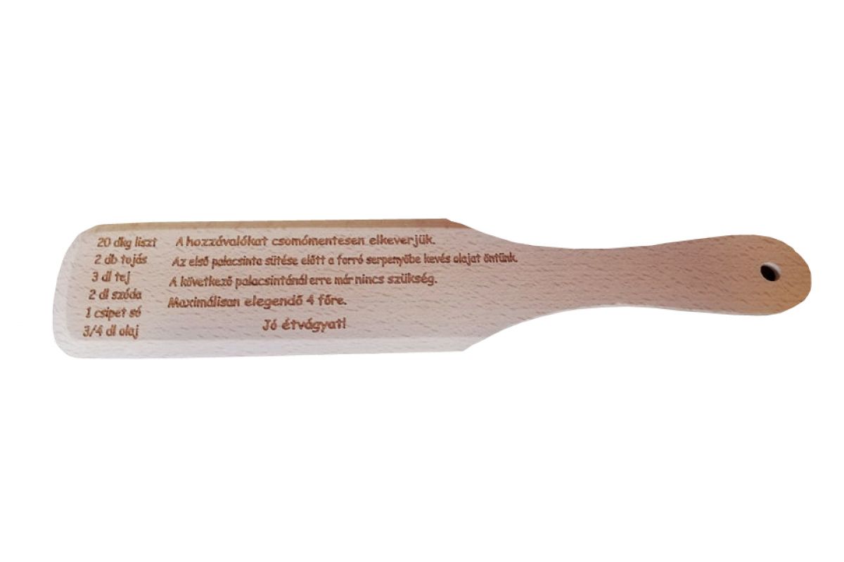 Palacsintaforgató recepttel