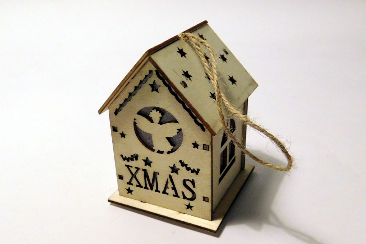 Dísz- Xmas házikó