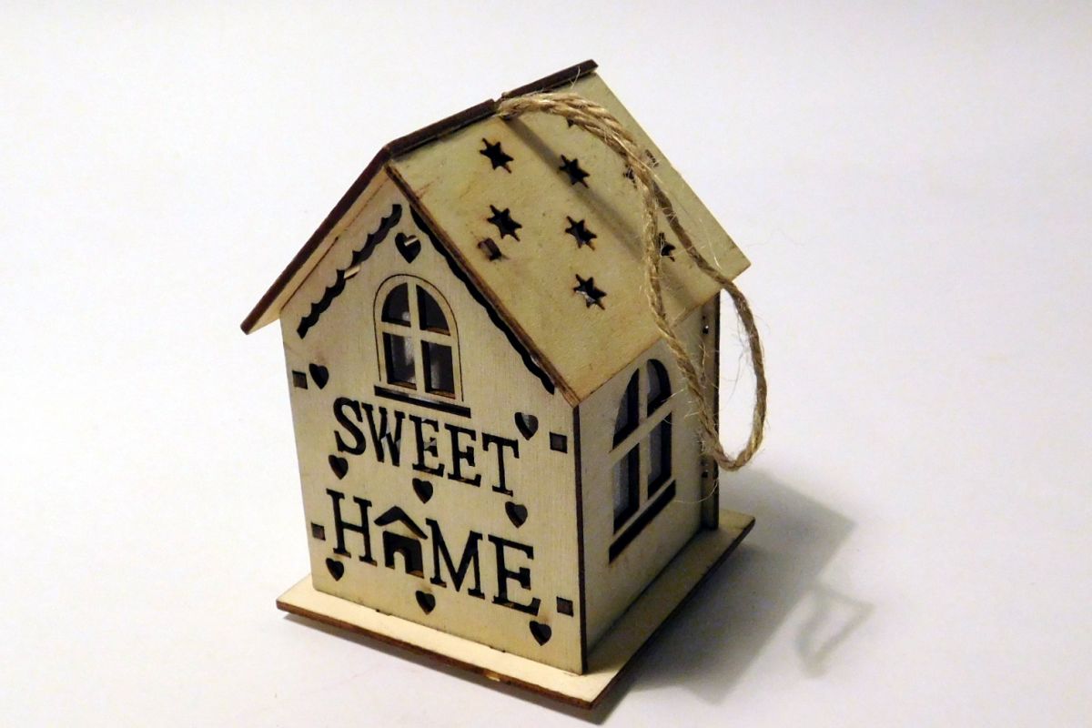 Dísz- Sweet Home házikó